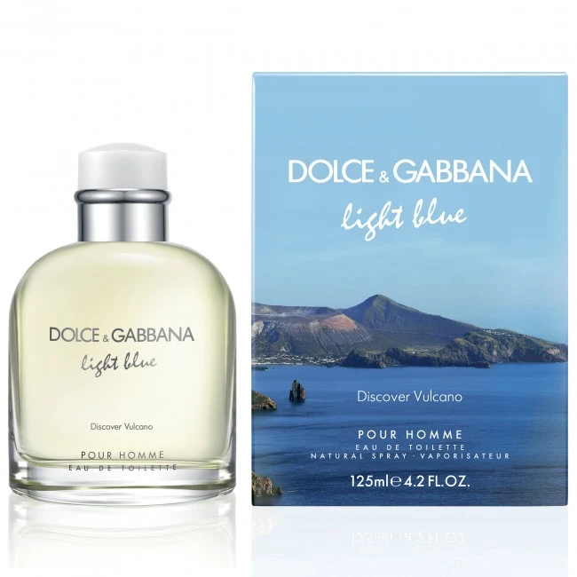 D&G Dolce&Gabbana Light Blue Pour Homme Discover Vulcano Eau De Toilette 125 Ml VAPO 3 D&G Dolce&Gabbana Light Blue Pour Homme Discover Vulcano Eau De Toilette 125 Ml VAPO