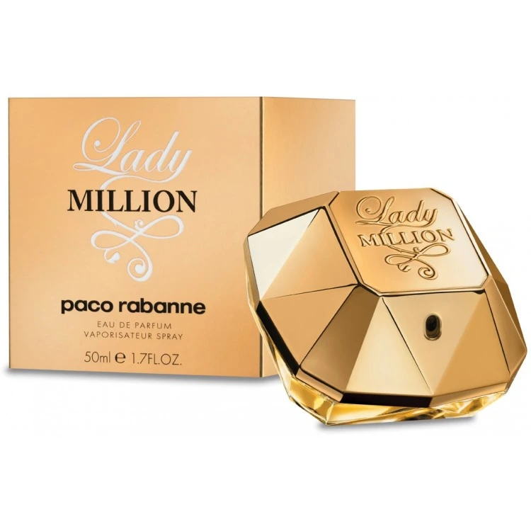 Lady Million Paco Rabanne Eau De Parfum Spray Donna 50 Ml 3 Lady Million Paco Rabanne Eau De Parfum Spray Donna 50 Ml