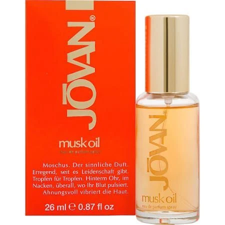 Jovan Musk Oil Eau De Parfum 26ml Spray 3 Jovan Musk Oil Eau De Parfum 26ml Spray