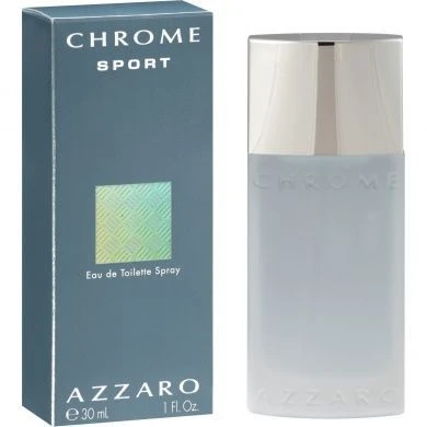 Azzaro Chrome Sport Eau De Toilette 30ml Spray 3 Azzaro Chrome Sport Eau De Toilette 30ml Spray
