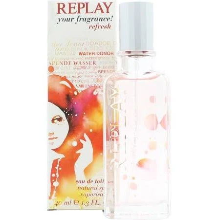 Replay For Her Your Fragrance! Refresh Eau De Toilette 40ml Spray 3 Replay For Her Your Fragrance! Refresh Eau De Toilette 40ml Spray