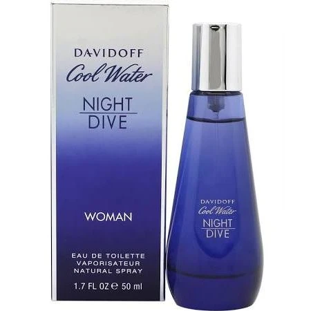 Davidoff Cool Water Night Dive Woman Eau De Toilette 50ml Spray 3 Davidoff Cool Water Night Dive Woman Eau De Toilette 50ml Spray