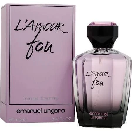 EMANUEL UNGARO Ungaro L'Amour Fou Eau De Toilette 100ml Spray 3 EMANUEL UNGARO Ungaro L'Amour Fou Eau De Toilette 100ml Spray