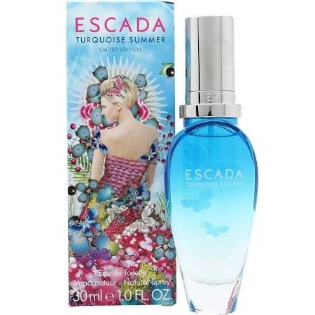 Escada Turquoise Summer Eau De Toilette 30ml Spray 3 Escada Turquoise Summer Eau De Toilette 30ml Spray