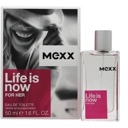 Mexx Life Is Now For Her Eau De Toilette 50ml Spray 3 Mexx Life Is Now For Her Eau De Toilette 50ml Spray