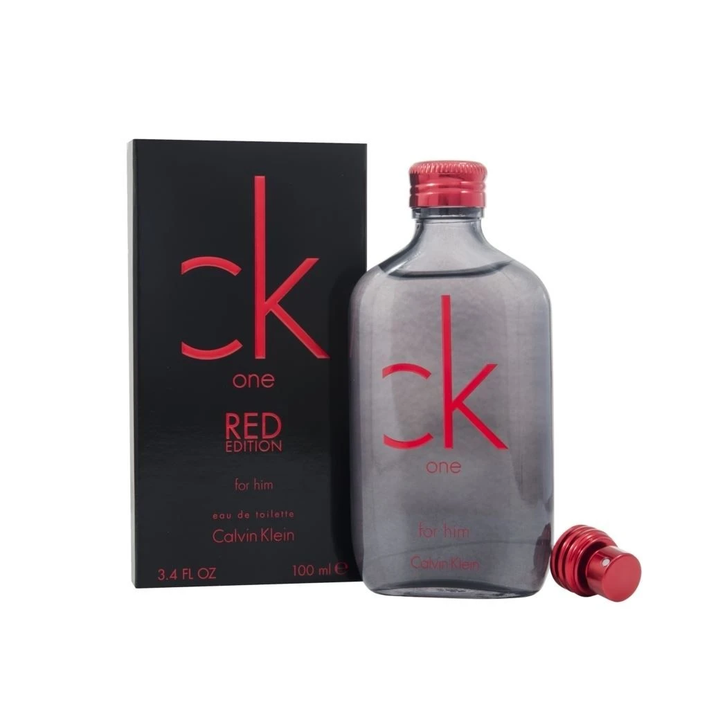 Calvin Klein CK One Red Edition For Him Eau De Toilette 100 Ml Spray 3 Calvin Klein CK One Red Edition For Him Eau De Toilette 100 Ml Spray