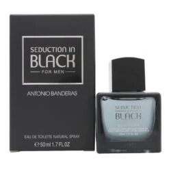 Antonio Banderas Seduction In Black Eau De Toilette 50 Ml Spray