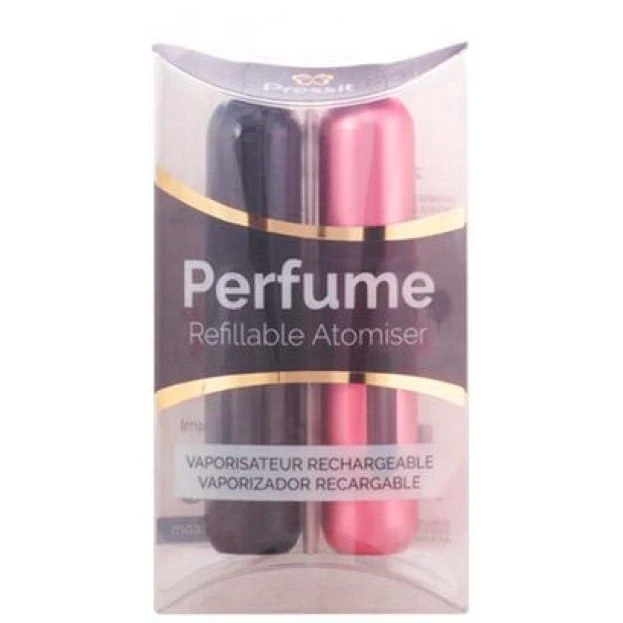 Pressit Flacone Spray Ricaricabile Duo Pack - Rosa & Nero 3 Pressit Flacone Spray Ricaricabile Duo Pack - Rosa & Nero