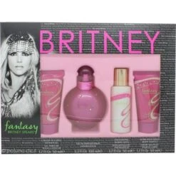 Britney Spears Curious Gift Set 100ml Edp Spray + 100ml Body Souffle