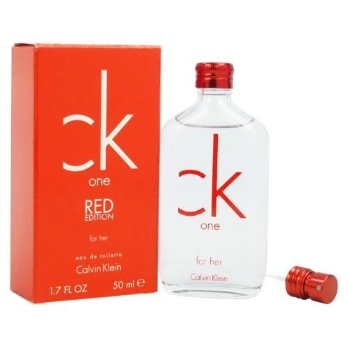 Calvin Klein -CK One Red Edition Eau De Toilette 50 Ml Spray 3 Calvin Klein -CK One Red Edition Eau De Toilette 50 Ml Spray