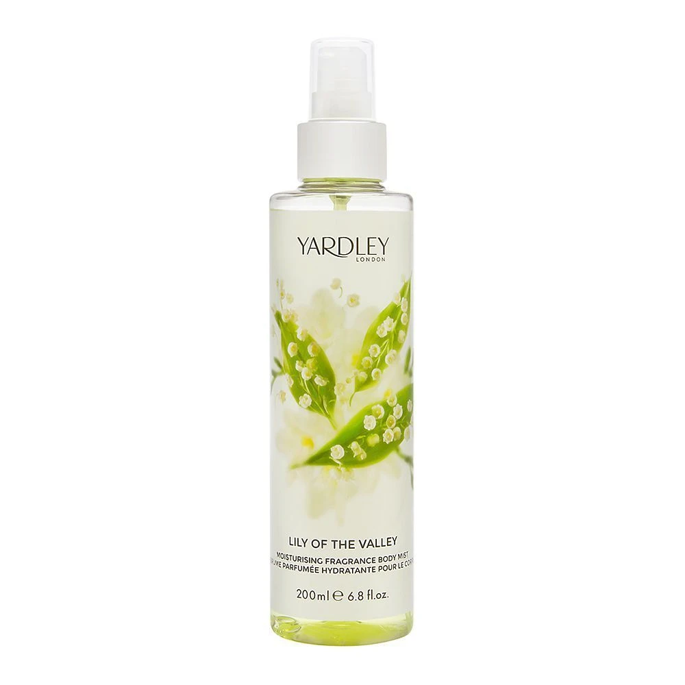 Yardley - Lily Of The Valley Fragrance Mist - 200 Ml Spray 3 Yardley - Lily Of The Valley Fragrance Mist - 200 Ml Spray