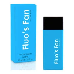 MORRIS Fluo's Fan Glow Blue Eau De Toilette 50 Ml Spray Uomo Boy