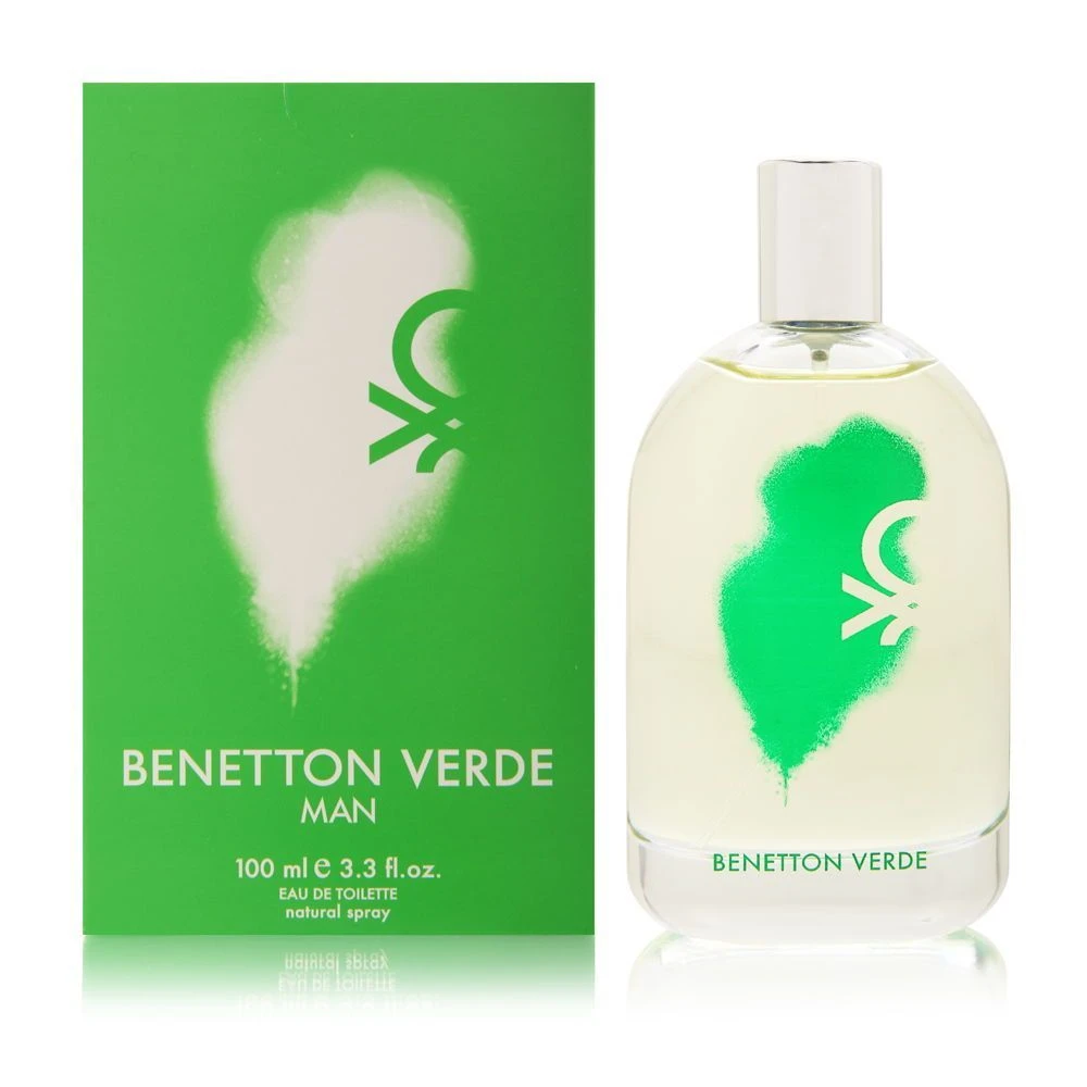 Benetton - Verde Man Eau De Toilette - 100 Ml Spray 3 Benetton - Verde Man Eau De Toilette - 100 Ml Spray