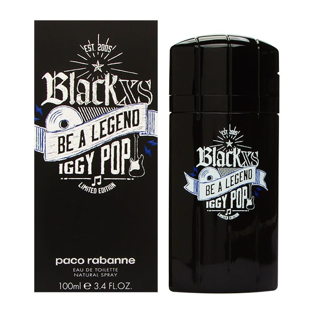 Paco Rabanne - Black XS Be A Legend Iggy Pop Eau De Toilette - 100 Ml Spray 3 Paco Rabanne - Black XS Be A Legend Iggy Pop Eau De Toilette - 100 Ml Spray