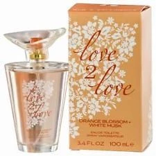 Love2Love Orange Blossom + White Musk Eau De Toilette 100 Ml Spray