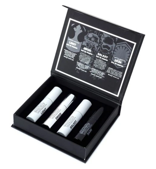 Star Wars Confezione Regalo 10 Ml Dark EDP + 10 Ml Light EDP + 10 Ml Droid EDP + 10 Ml Galaxy EDP 3 Star Wars Confezione Regalo 10 Ml Dark EDP + 10 Ml Light EDP + 10 Ml Droid EDP + 10 Ml Galaxy EDP