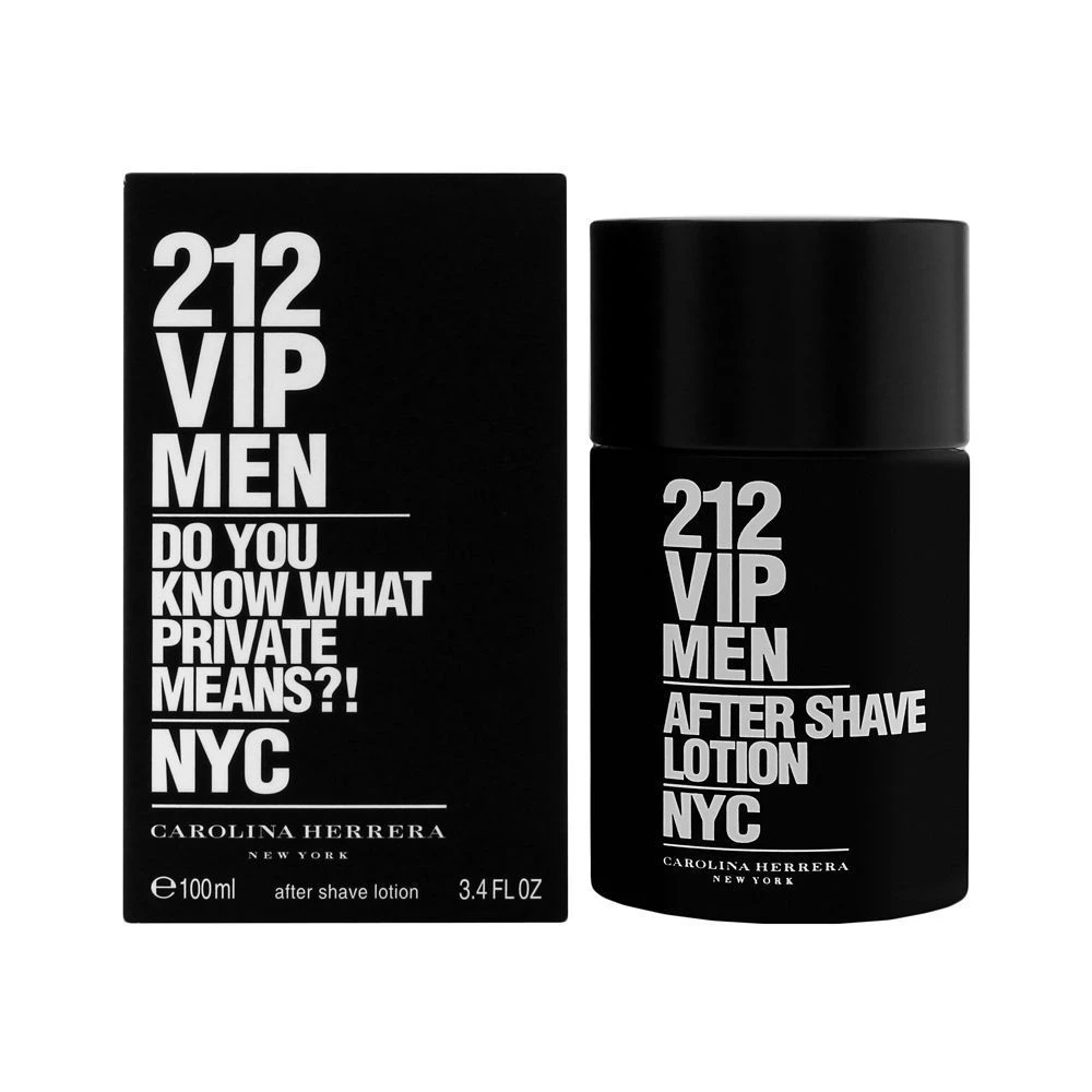 Carolina Herrera 212 VIP Men Dopobarba 100 Ml Splash 3 Carolina Herrera 212 VIP Men Dopobarba 100 Ml Splash
