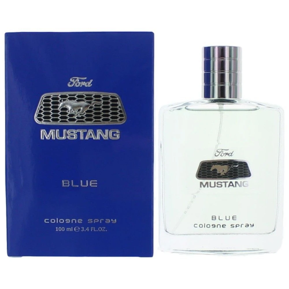 Mustang Blue Eau De Cologne 100 Ml Spray 3 Mustang Blue Eau De Cologne 100 Ml Spray