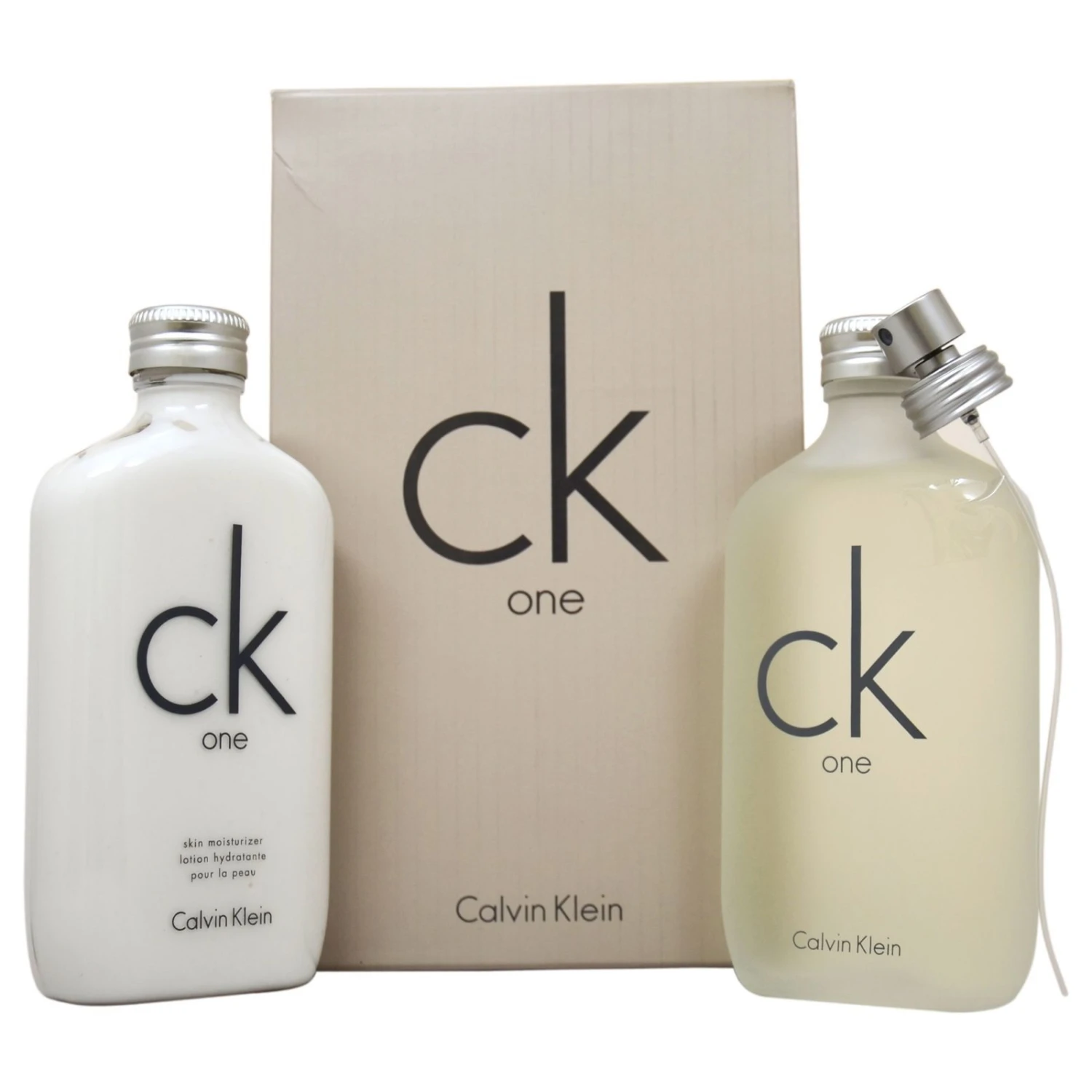 Calvin Klein CK One Confezione Regalo 200 Ml EDT + 200 Ml Idratante Per La Pelle 3 Calvin Klein CK One Confezione Regalo 200 Ml EDT + 200 Ml Idratante Per La Pelle