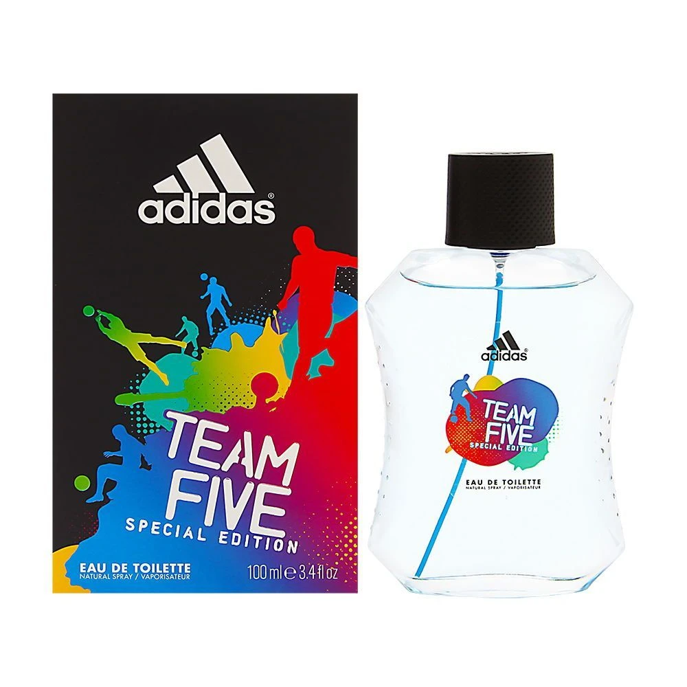 Adidas Team Five Eau De Toilette 100 Ml Spray 3 Adidas Team Five Eau De Toilette 100 Ml Spray