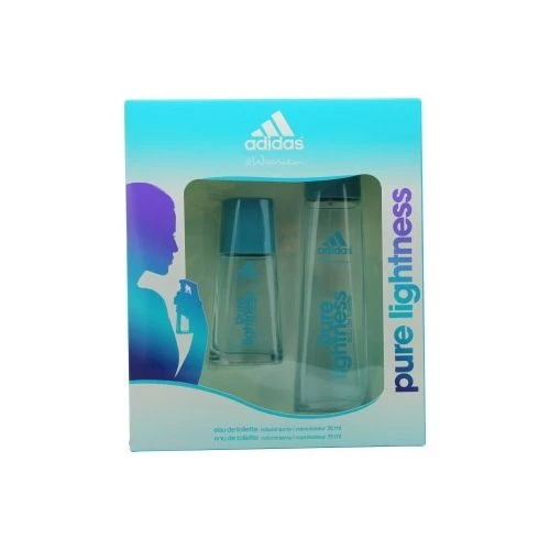 Adidas Pure Lightness Confezione Regalo 50 Ml EDT + 150 Ml Deodorante Confezione Regalo 3 Adidas Pure Lightness Confezione Regalo 50 Ml EDT + 150 Ml Deodorante Confezione Regalo