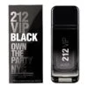 Carolina Herrera 212 VIP Black 100 Ml Eau De Parfum Edp Profumo Uomo -Vendite Berma 307325