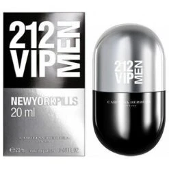 Carolina Herrera 212 VIP Men Pills 20 Ml Eau De Toilette Edt Spray Profumo Uomo