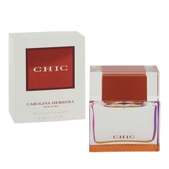 Carolina Herrera Chic 50 Ml Eau De Parfum Edp Spray Profumo Donna 3 Carolina Herrera Chic 50 Ml Eau De Parfum Edp Spray Profumo Donna