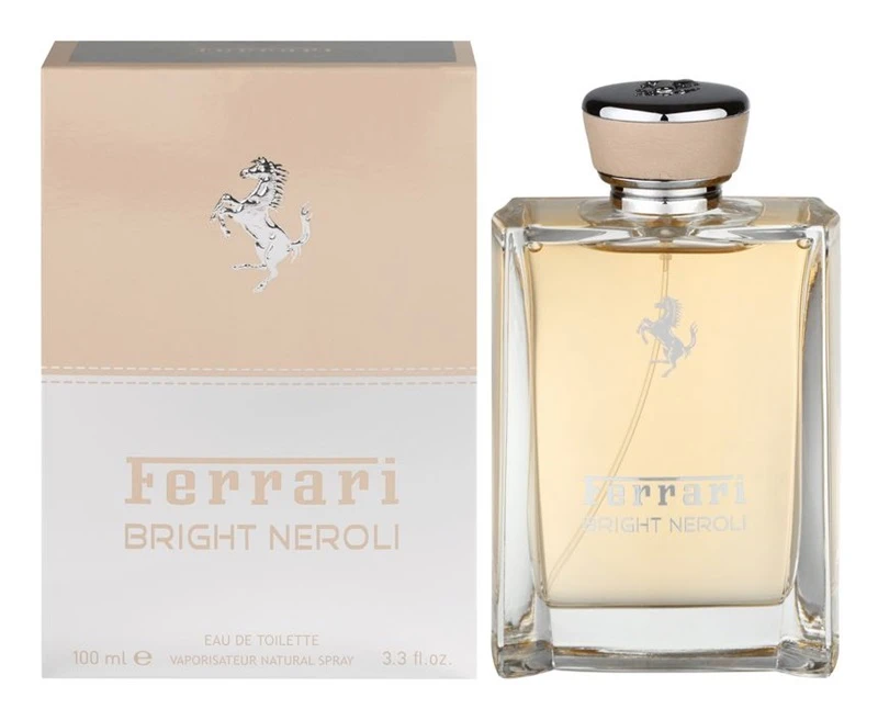 FERRARI BRIGH NEROLI 100 Ml Eau De Toilette EDT Profumo Uomo 3 FERRARI BRIGH NEROLI 100 Ml Eau De Toilette EDT Profumo Uomo