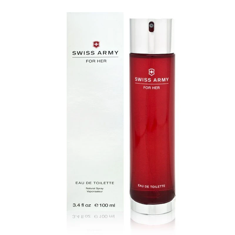Swiss Army For Her 100 Ml Eau De Toilette Edt Spray Profumo Donna 3 Swiss Army For Her 100 Ml Eau De Toilette Edt Spray Profumo Donna