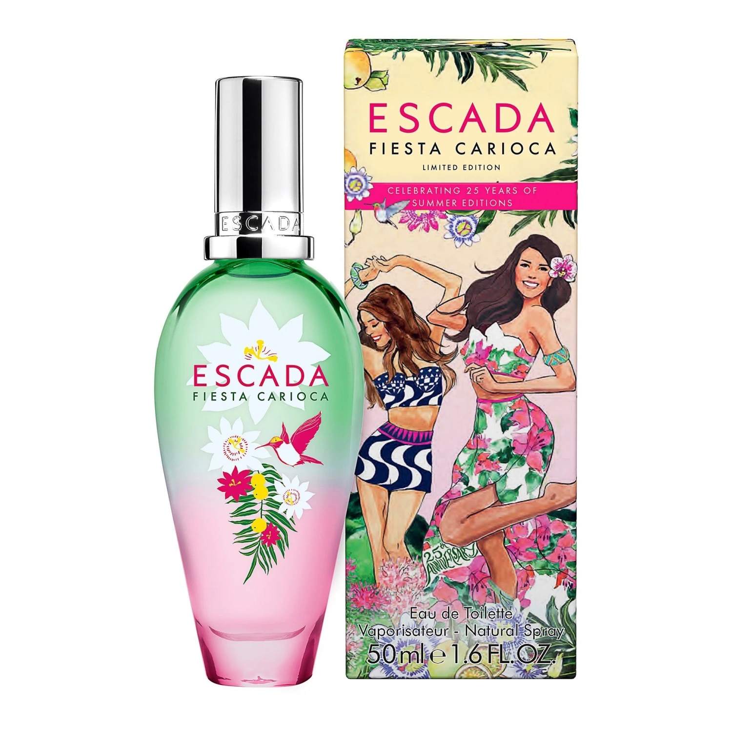 Escada Fiesta Carioca 50 Ml Eau De Toilette Edt Spray Profumo Donna 3 Escada Fiesta Carioca 50 Ml Eau De Toilette Edt Spray Profumo Donna
