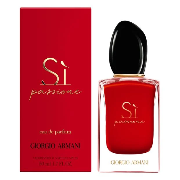 Giorgio Armani Si' Passione 50 Ml Eau De Parfume EDP Profumo Donna 3 Giorgio Armani Si' Passione 50 Ml Eau De Parfume EDP Profumo Donna