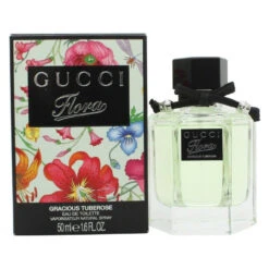 GUCCI FLORA GRACIOUS TUBEROSE 50 Ml EAU DE TOILETTE EDT Profumo Donna