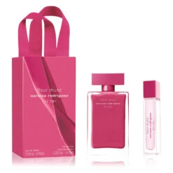 Narciso Rodriguez For Her Fleur Musc 50 Ml Eau De Parfum EDP + Narciso Rodriguez For Her Fleur Musc Hair Mist 10 Ml Profumo Donna