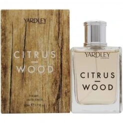 Yardley Citrus & Wood 50 Ml Eau De Toilette Edt Profumo Uomo