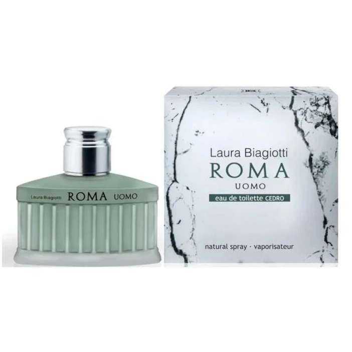 Laura Biagiotti Roma Uomo Cedro 40 Ml Eau De Toilette EDT Profumo 3 Laura Biagiotti Roma Uomo Cedro 40 Ml Eau De Toilette EDT Profumo
