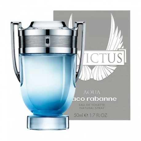 Profumo Uomo Paco Rabanne Invictus Aqua 50 Ml EDT Eau De Toilette 3 Profumo Uomo Paco Rabanne Invictus Aqua 50 Ml EDT Eau De Toilette