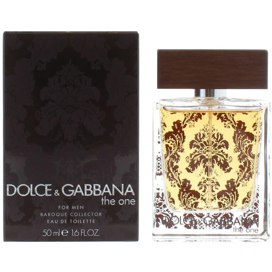 D&G Dolce & Gabbana The One Baroque Collector For Men 50 Ml Eau De Toilette Edt Profumo Uomo 3 D&G Dolce & Gabbana The One Baroque Collector For Men 50 Ml Eau De Toilette Edt Profumo Uomo