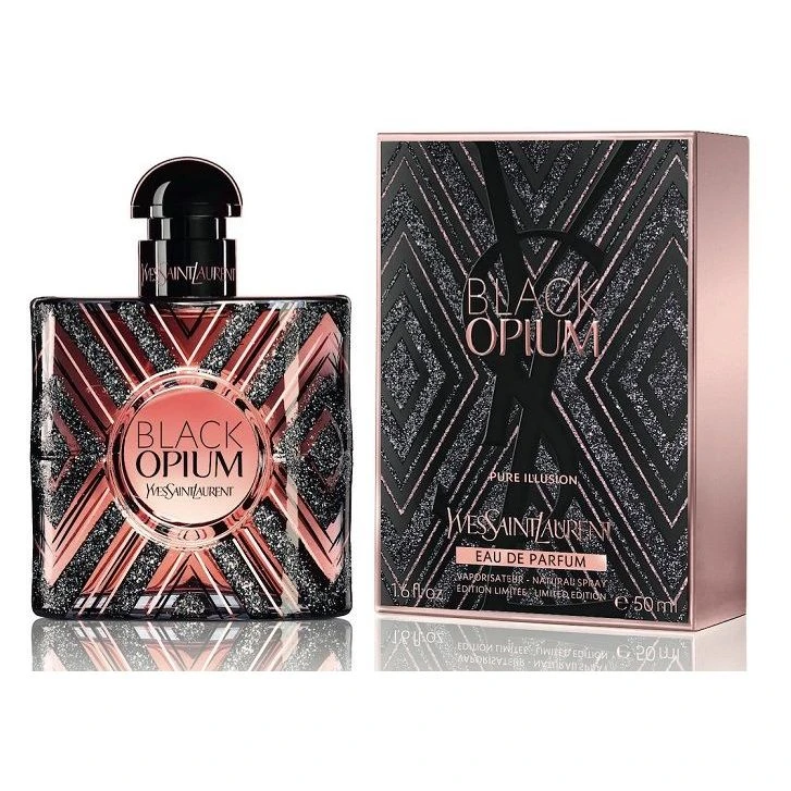 Yves Saint Laurent Black Opium Pure Illusion 50 Ml Eau De Parfum Edp Profumo Donna 3 Yves Saint Laurent Black Opium Pure Illusion 50 Ml Eau De Parfum Edp Profumo Donna