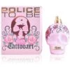 Police To Be Tattooart 125 Ml Eau De Toilette Edt Profumo Donna -Vendite Berma 380934