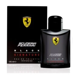 Ferrari Scuderia Black Signature Eau De Toilette Uomo 75 Ml