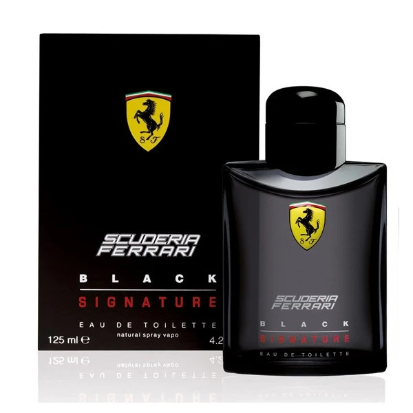 Ferrari Scuderia Black Signature Eau De Toilette Uomo 75 Ml 3 Ferrari Scuderia Black Signature Eau De Toilette Uomo 75 Ml