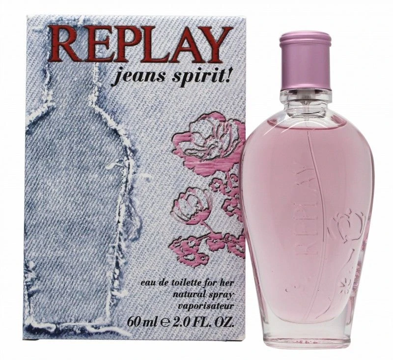 Replay Jeans Spirit For Her Eau De Toilette 60 Ml 3 Replay Jeans Spirit For Her Eau De Toilette 60 Ml