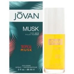 Jovan Tropical Musk 88 Ml Eau De Cologne Profumo Uomo