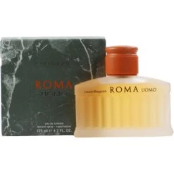 Laura Biagiotti Roma Uomo 125 Ml Eau De Toilette EDT Profumo [NUOVO ORIGINALE NO-TESTER]