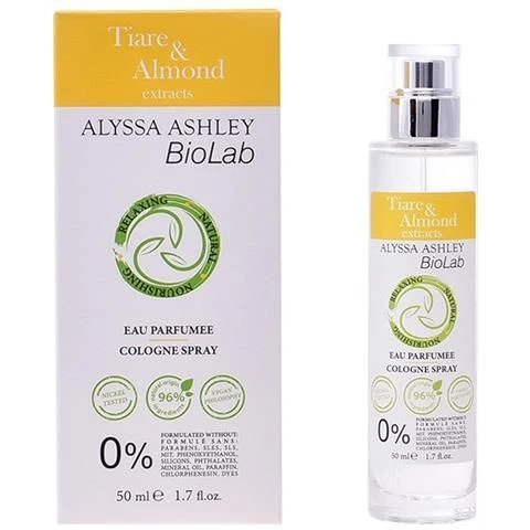 Alyssa Ashley Biolab Tiare And Almond 50 Ml Eau De Cologne Profumo Donna 3 Alyssa Ashley Biolab Tiare And Almond 50 Ml Eau De Cologne Profumo Donna