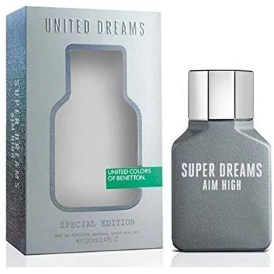 Benetton United Dreams Men Aim High 100 Ml Eau De Toilette Edt Super Dreams Special Edition Uomo 3 Benetton United Dreams Men Aim High 100 Ml Eau De Toilette Edt Super Dreams Special Edition Uomo