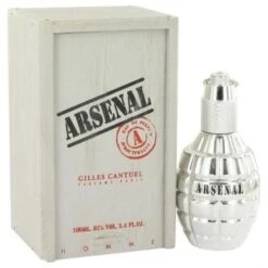 Gilles Cantuel Arsenal Platinum 100 Ml Eau De Parfum Edp Profumo Uomo