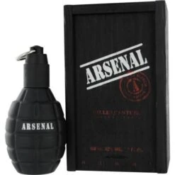 Gilles Cantuel Arsenal Black 100 Ml Eau De Parfum Edp Profumo Uomo