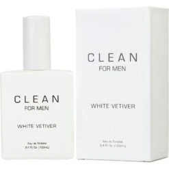 Clean For Men White Vetiver 100 Ml Eau De Toilette Edt Profumo Uomo